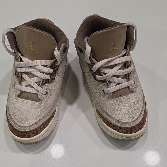 Nike Shoes Air Jordan 3 Retro "Palomino" Sneakers Size 11c - Picture 1 of 7
